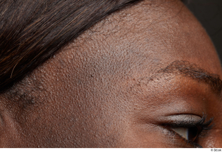 Photos Saquita Lindsey HD Face skin references eyebrow forehead skin…